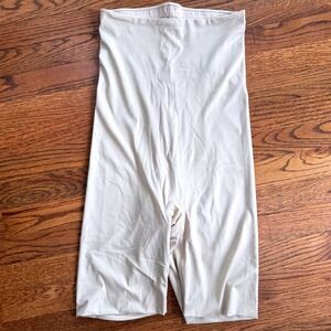 Spanx Shapewear Shorts Womens XL High Waist Nude Smoothing Thigh Slimming